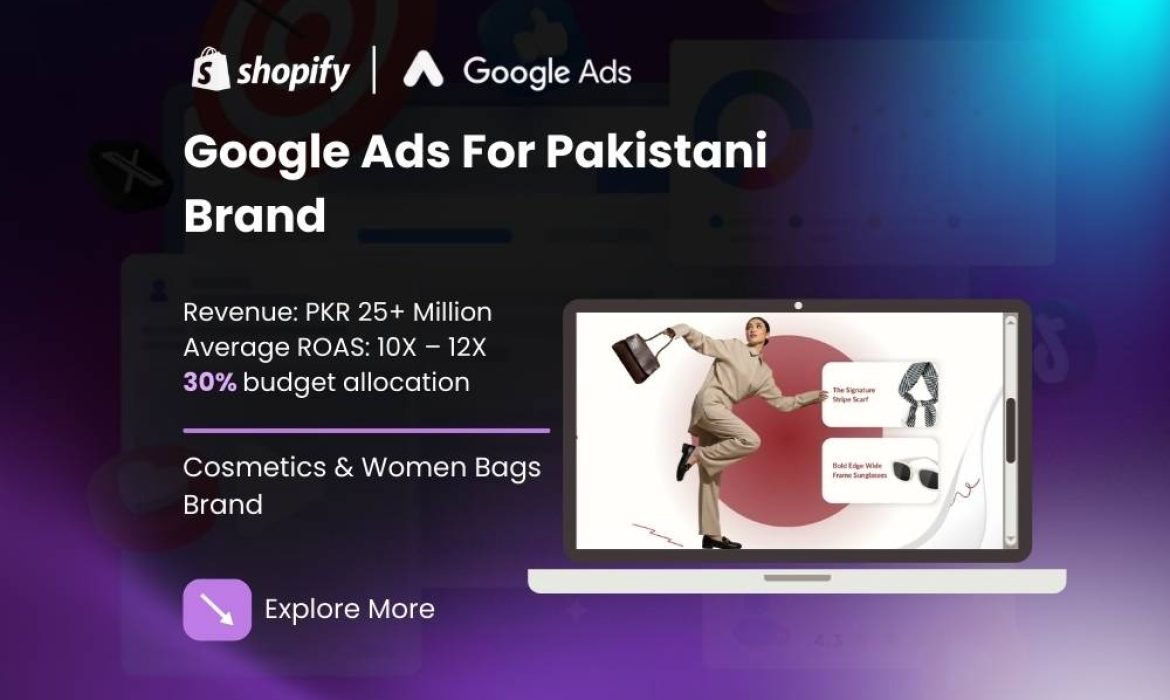 Google Ads For Pakistani Brand