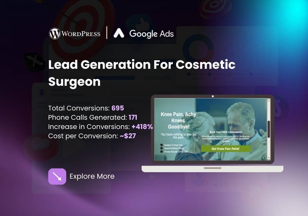 Lead Generation For Cosmetic Surgeon