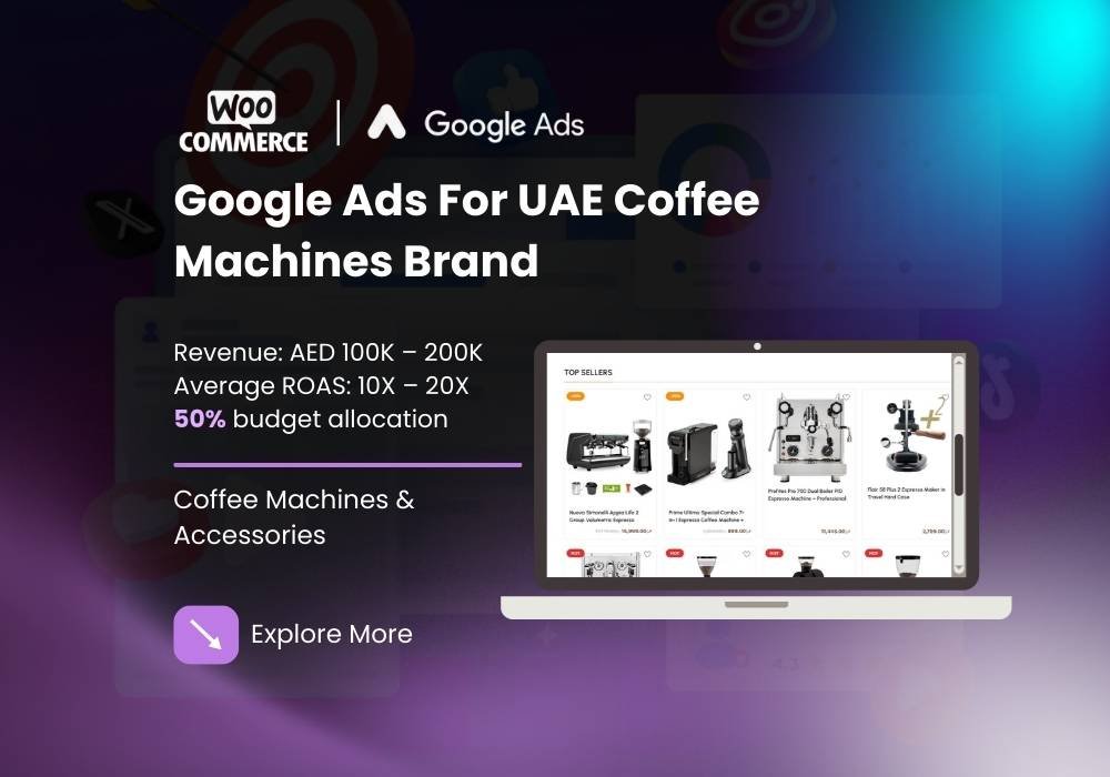 Google Ads UAE Coffee Brand
